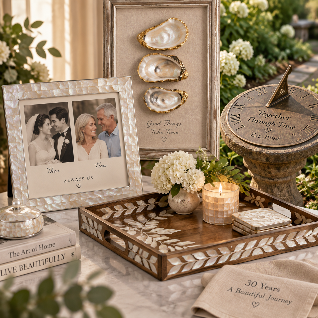 Traditional 30th Anniversary Gifts: Elegant Home Decor and Keepsakes