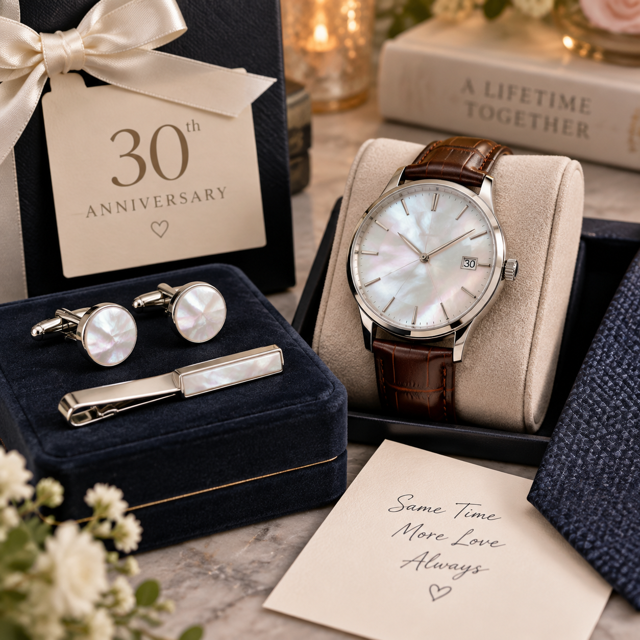 Traditional 30th Anniversary Gifts: Sophisticated Mother-of-Pearl Gifts for Husband