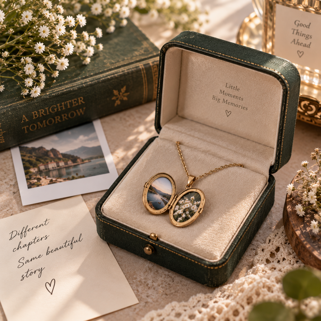 1-Year Anniversary Gifts for Girlfriend: Vintage Locket