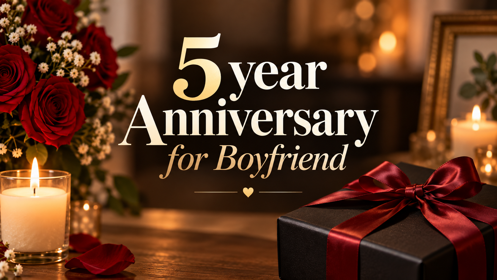 Meaningful 5-Year Anniversary Gift Ideas for Boyfriend