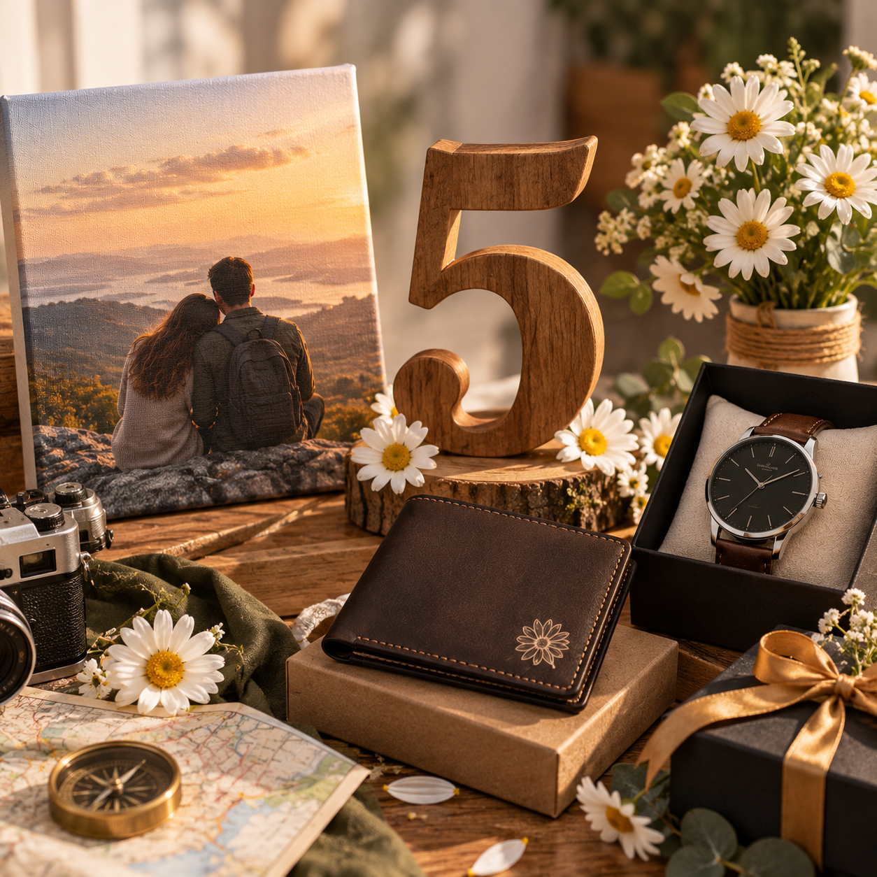 5-Year Anniversary Gifts for Boyfriend: The 5th Anniversary Flower