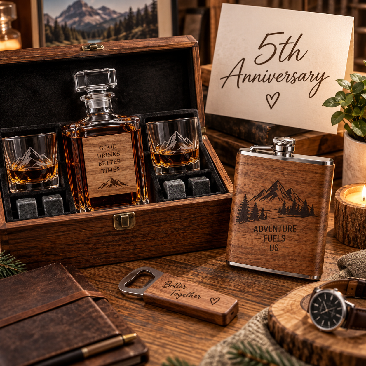 Traditional 5-Year Anniversary Gifts