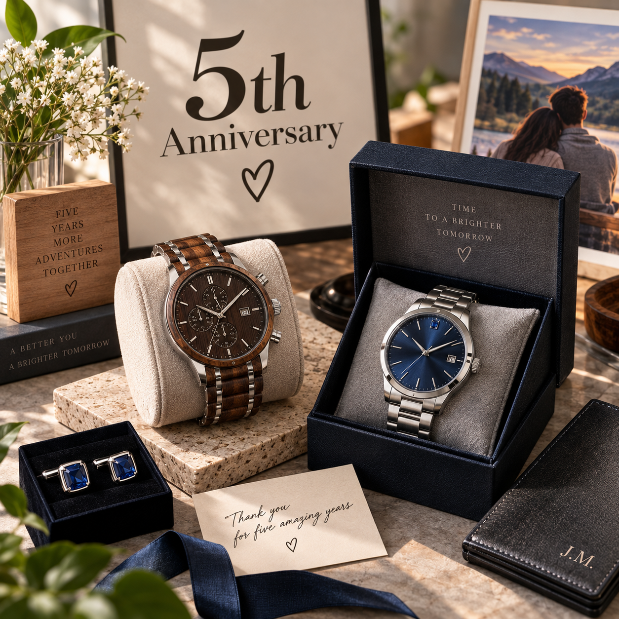 5-Year Anniversary Gifts for Boyfriend: The Timeless Gift
