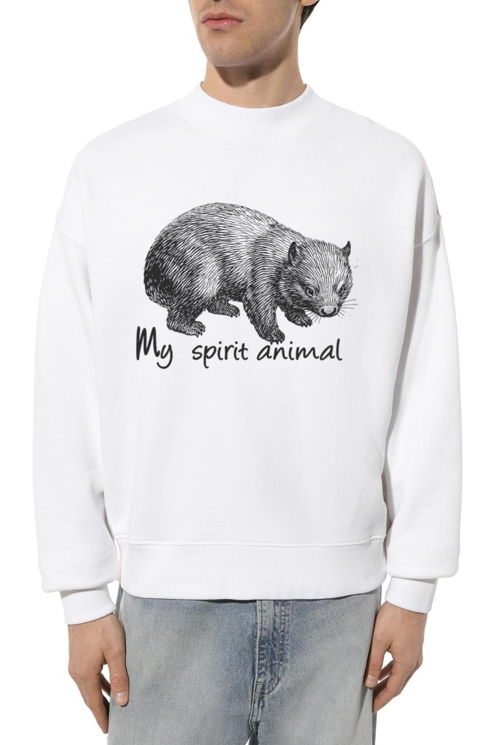 Wombat Spirit Animal - Unisex Sweatshirt