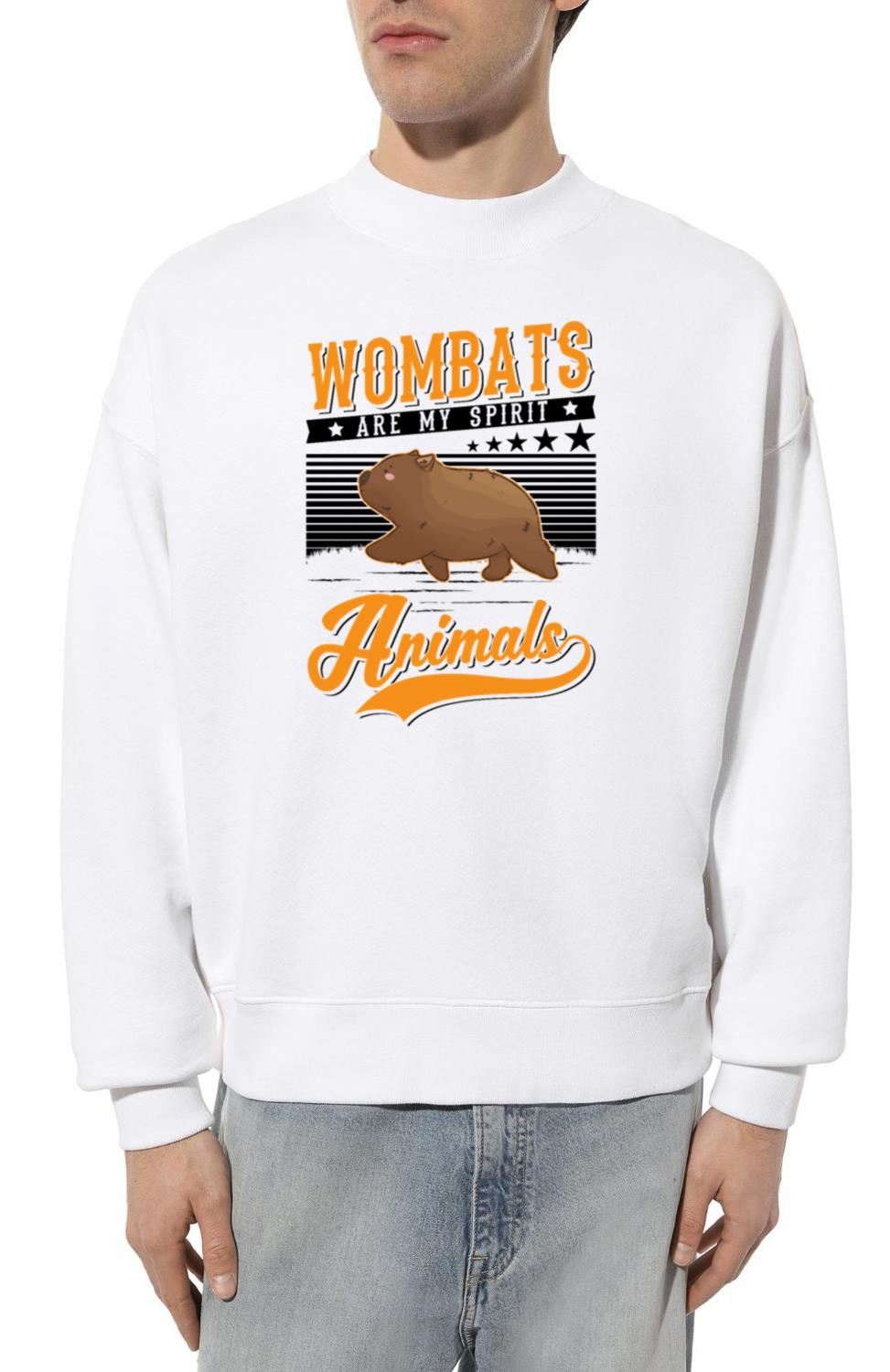 Wombats Are My Spirit Animals_2 - Unisex Sweatshirt