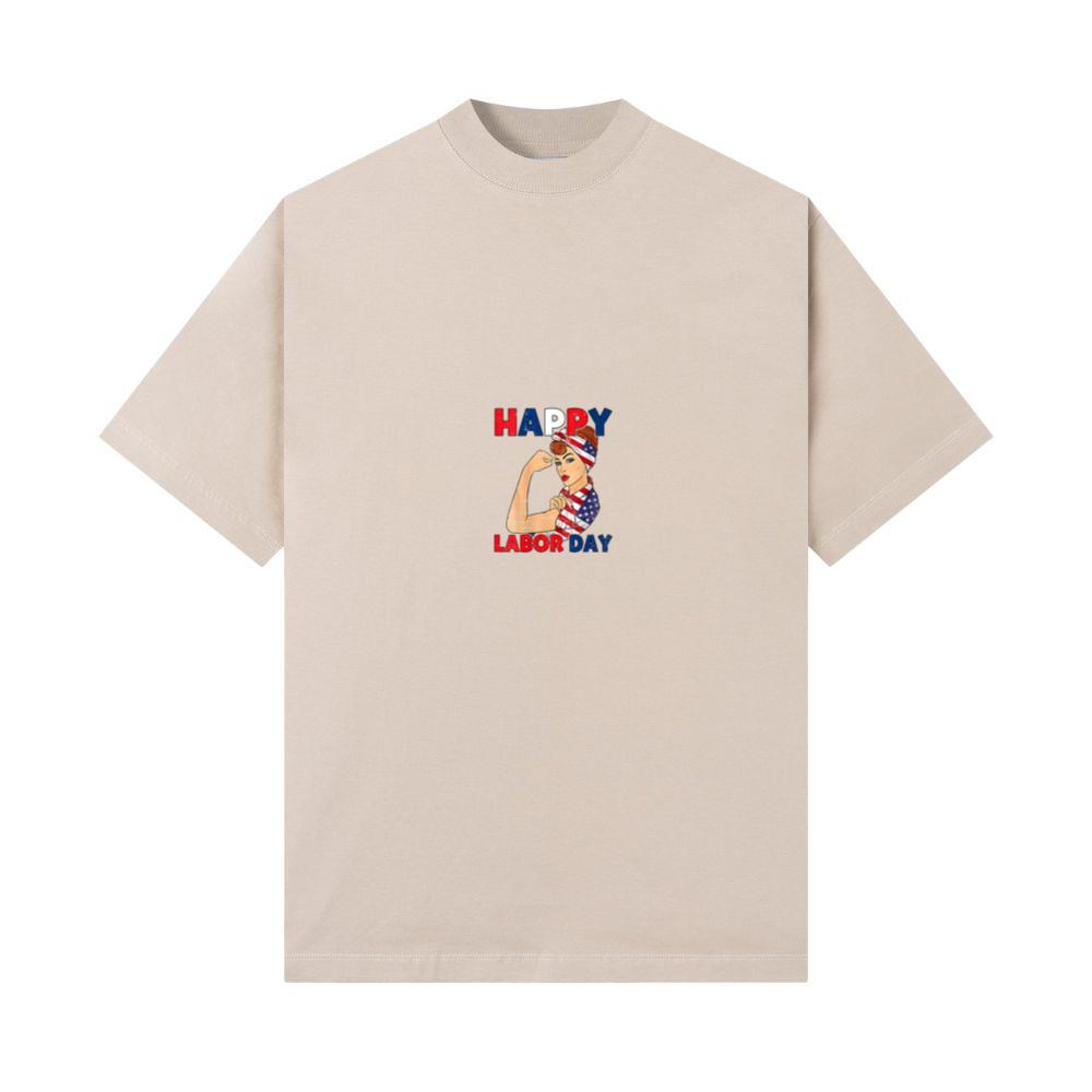 Womens Labor Day Rosie The Riveter American Flag Men Woman USA 3