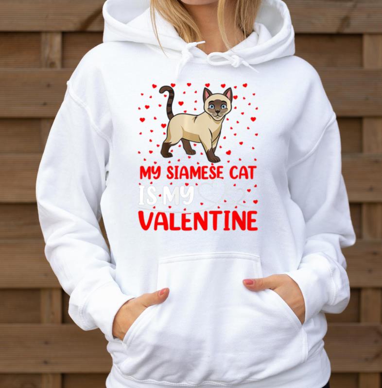 Womens Siamese Cat Animal Lover Funny Siamese Cat - Unisex Hoodie