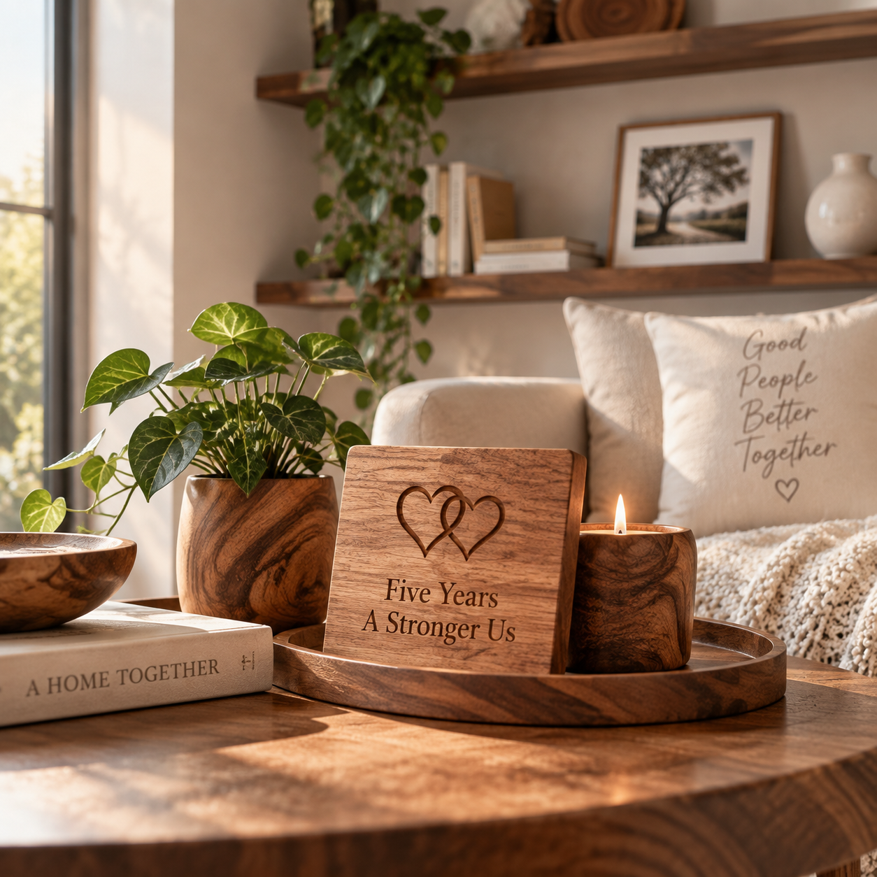 What Gift Ideas for a Wooden Anniversary