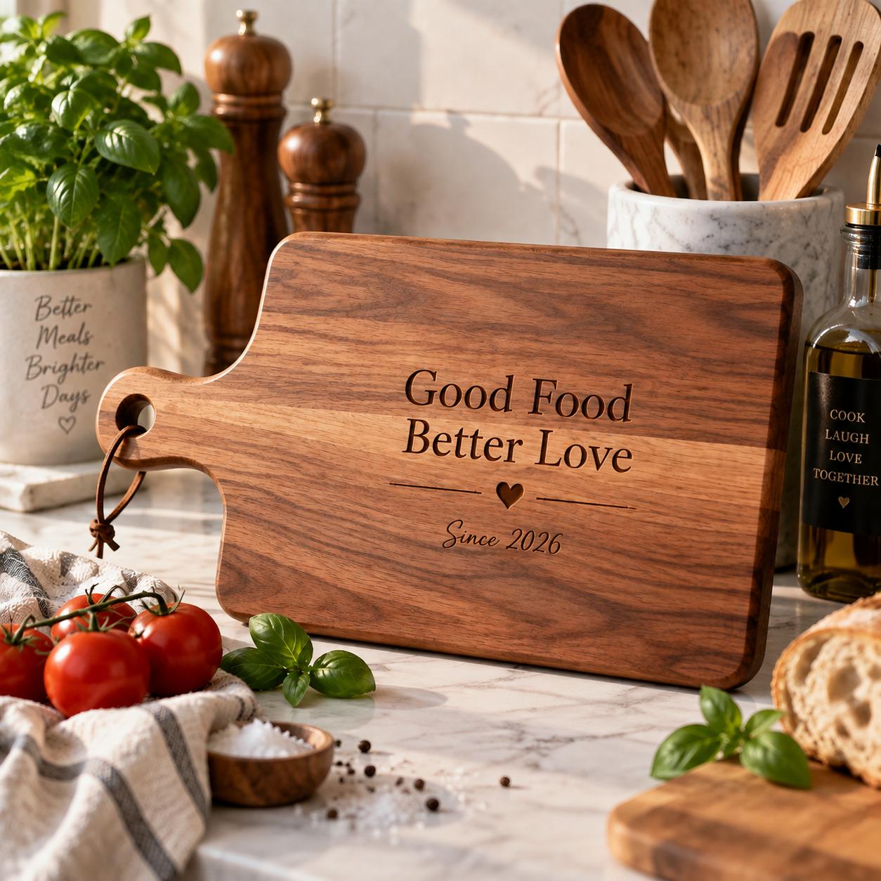 Custom Wooden Cutting Board
