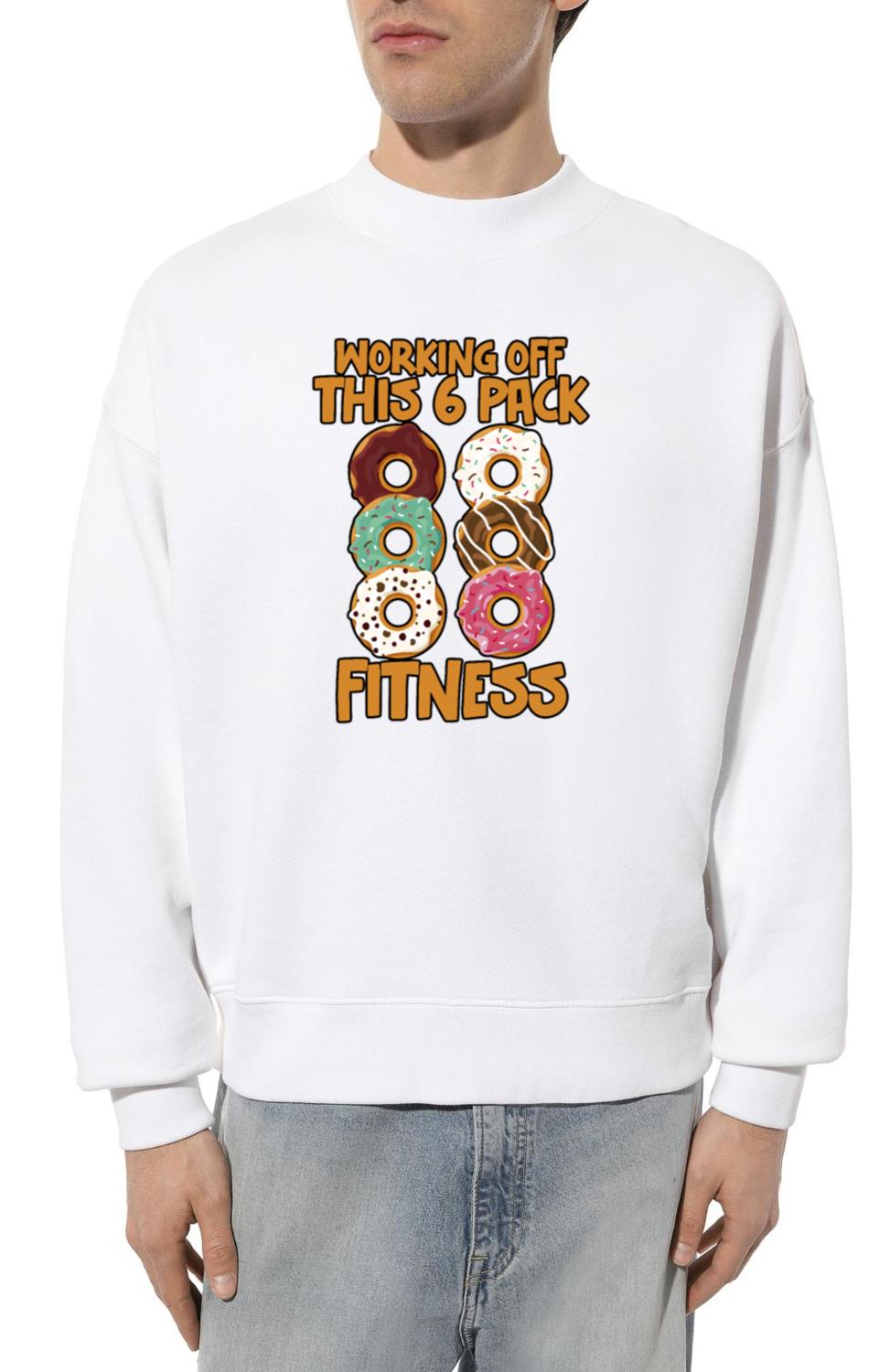 Working Off This 6 Pack Fitness 2 - Unisex Sweatshirt