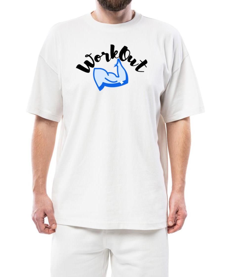 workout muscles fitness gym_1 - Unisex Standard T-Shirt
