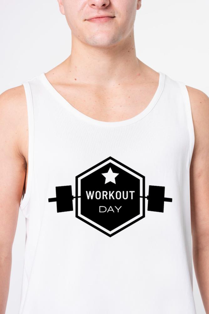 Workout today. - Unisex Tank Top