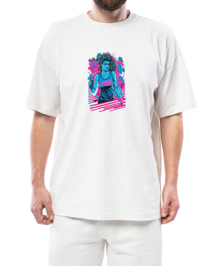Workout Training Apparel Retro Synthwave Fitness_2 - Unisex Standard T-Shirt