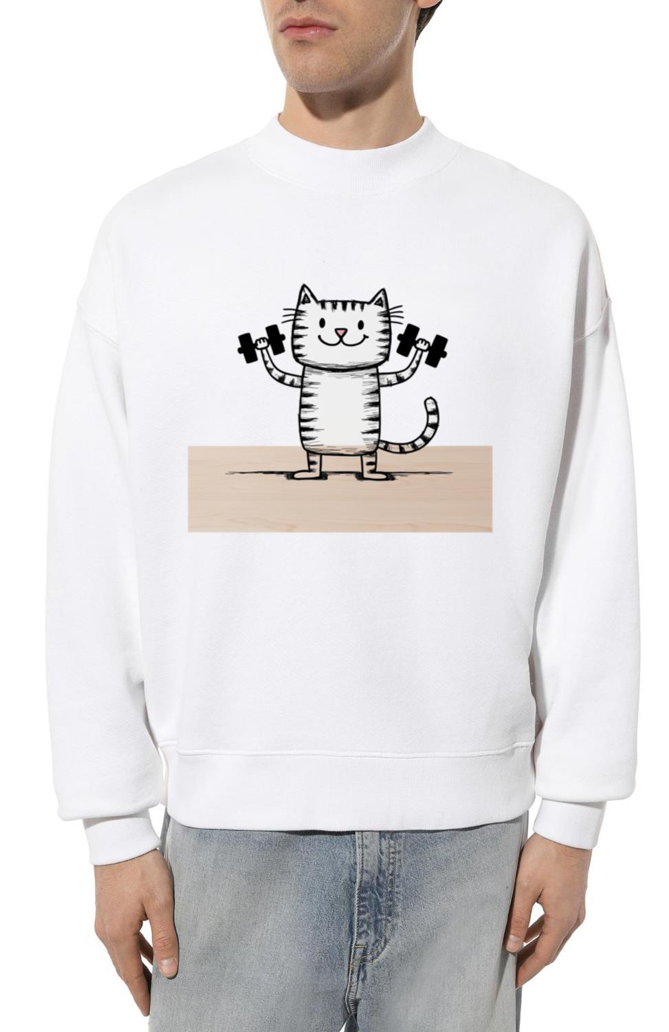 Workout Warrior_2 - Unisex Sweatshirt