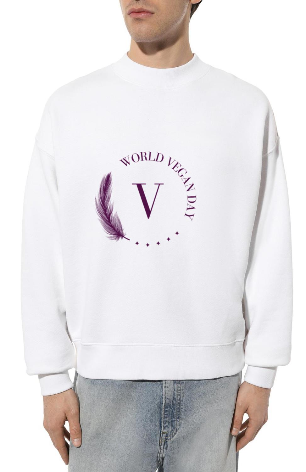 World Vegan Day Poster Graphic T-shirt Sticker - Unisex Sweatshirt