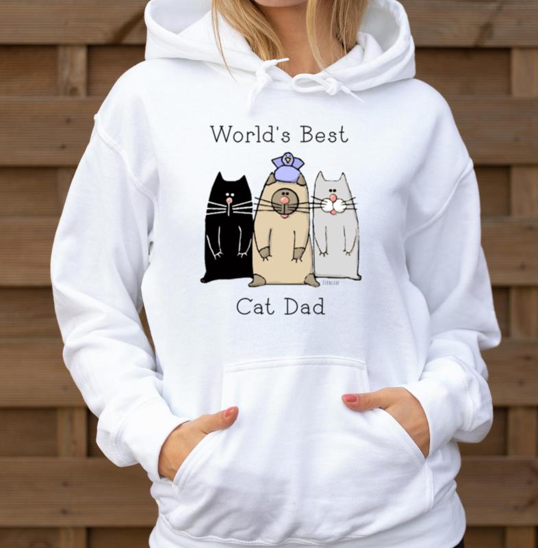 World's Best Cat Dad - Unisex Hoodie