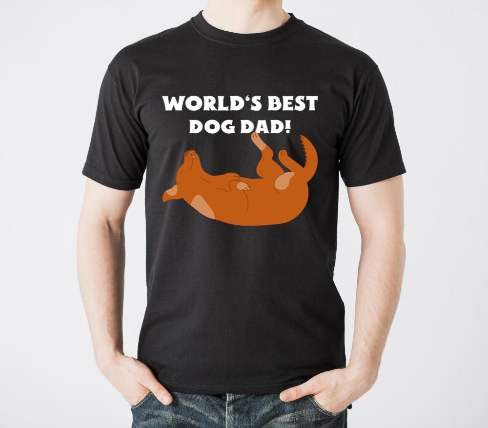 World's Best Dog Dad! - Unisex Standard T-Shirt
