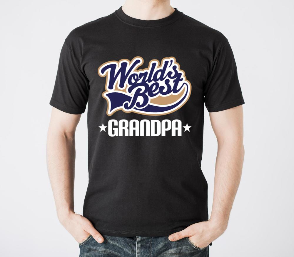 Worlds Best Grandpa From Grand - Unisex Standard T-Shirt