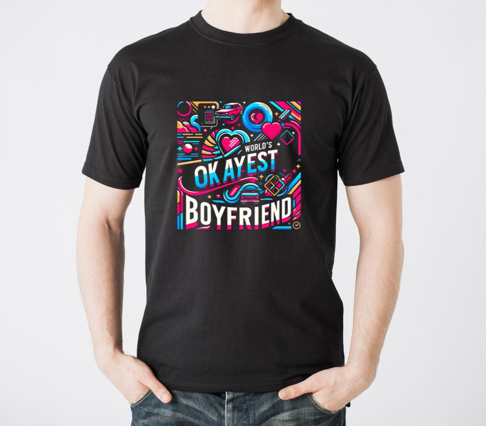 World's Okayest Boyfriend 14 - Unisex Standard T-Shirt