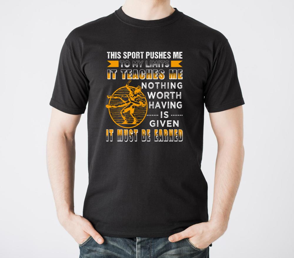 Wrestling No Limit - Unisex Standard T-Shirt