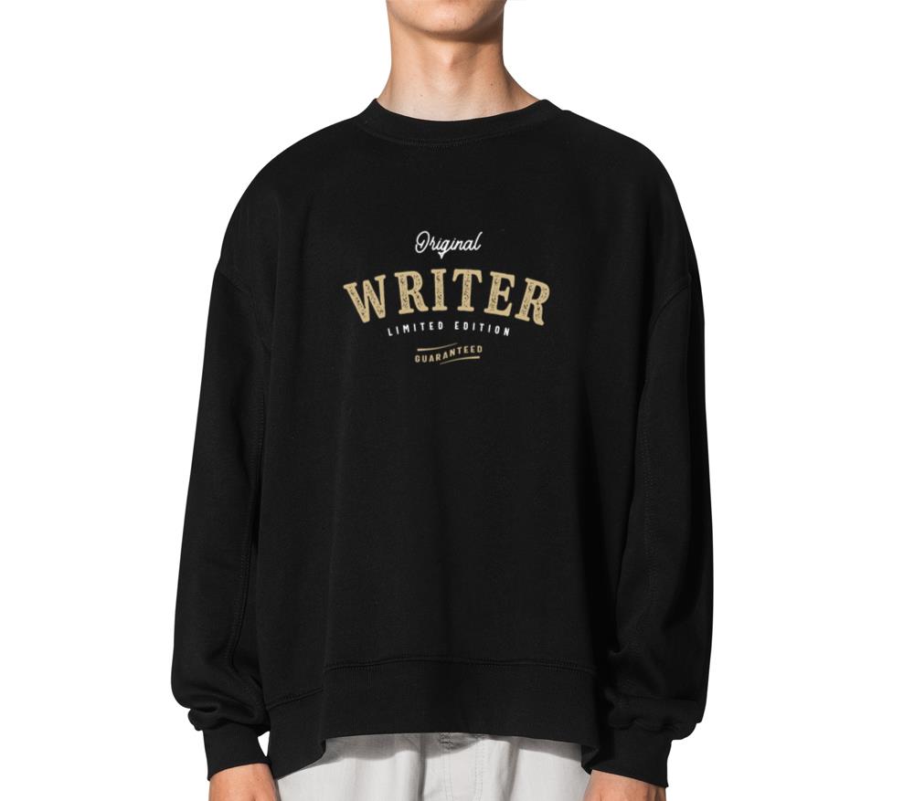 Writer Funny Job Title Profession Birthday Worker - Unisex Sweatshirt