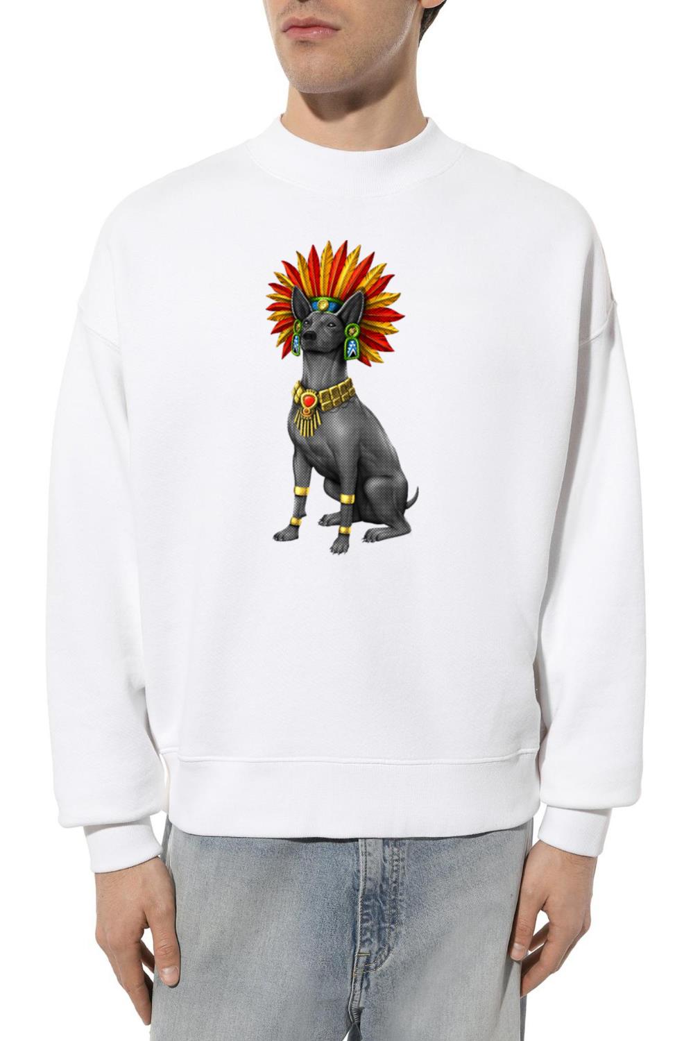 Xolo Dog Aztec Warrior - Unisex Sweatshirt