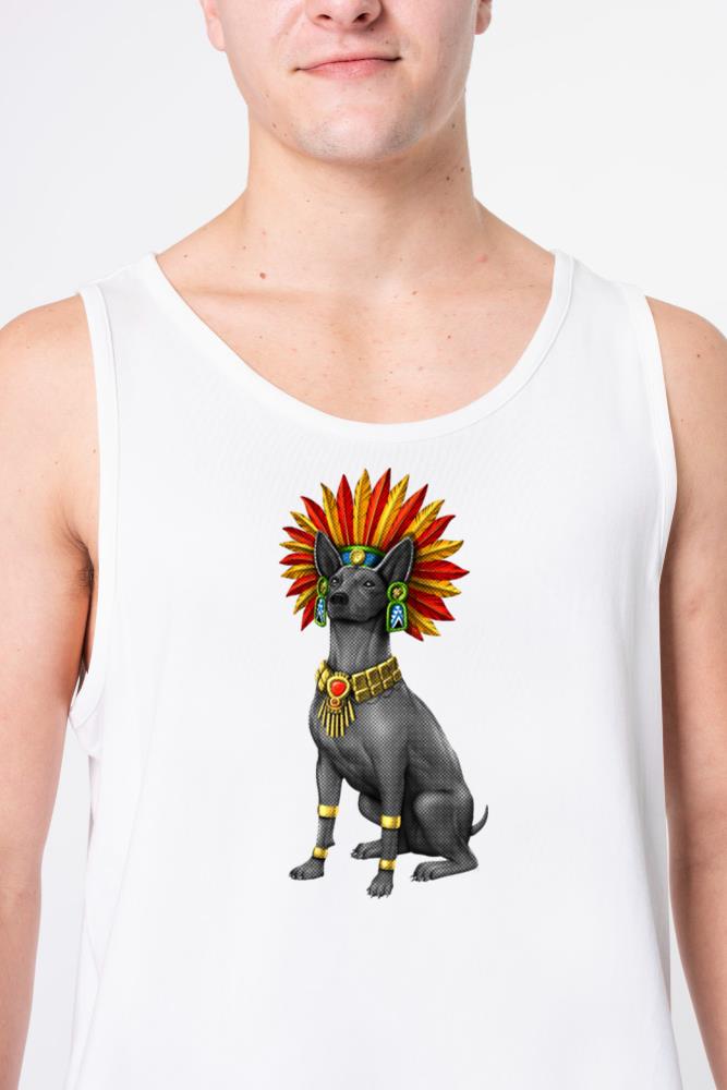 Xolo Dog Aztec Warrior - Unisex Tank Top