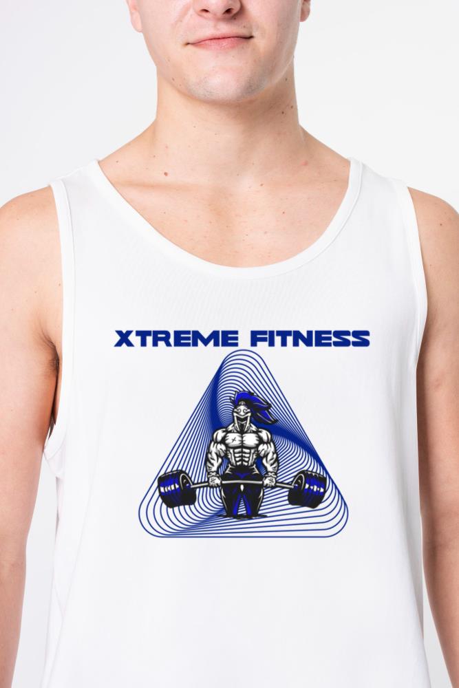 Xtreme Fitness Deadlift blue - Unisex Tank Top
