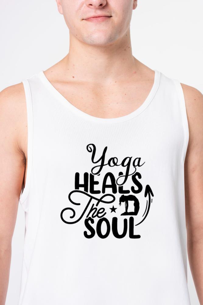 Yoga Heals The Soul - Unisex Tank Top
