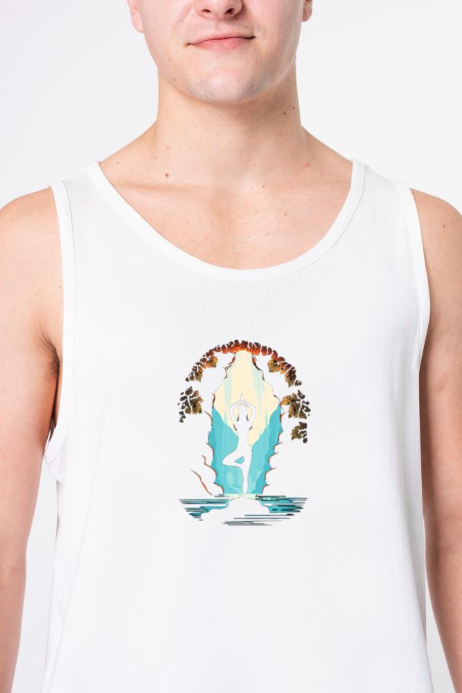 Yoga Meditation Instructor Mom Doing Yoga In_1 - Unisex Tank Top