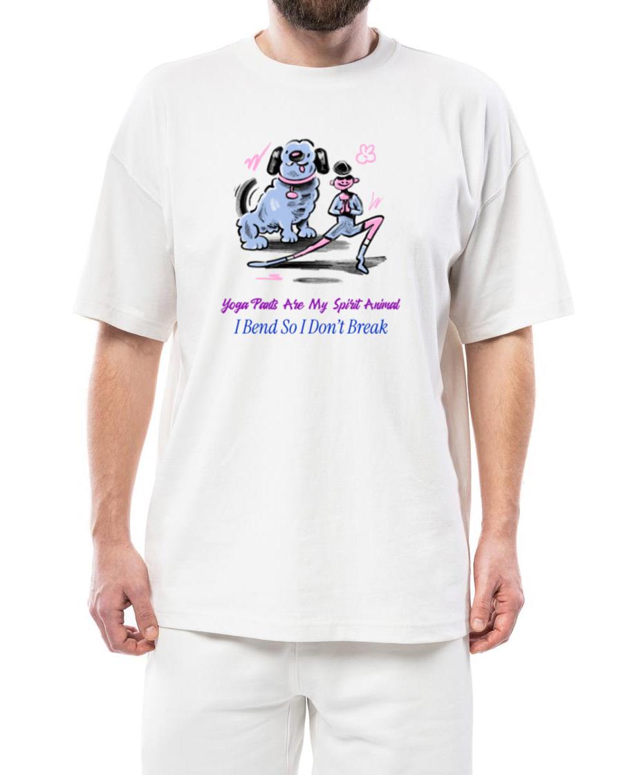 Yoga pants are my spirit animal - Unisex Standard T-Shirt