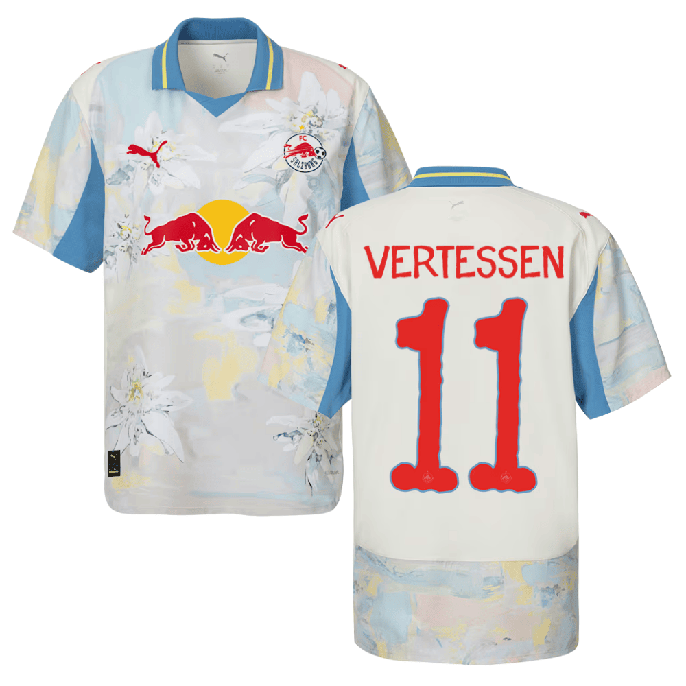 Yorbe Vertessen 11 Red Bull Salzburg x KidSuper 2025/26 Men Jersey - Beige