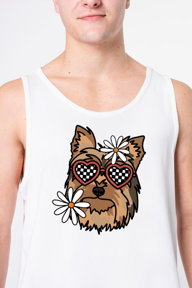 Yorkshire Terrier Retro Dog - Unisex Tank Top