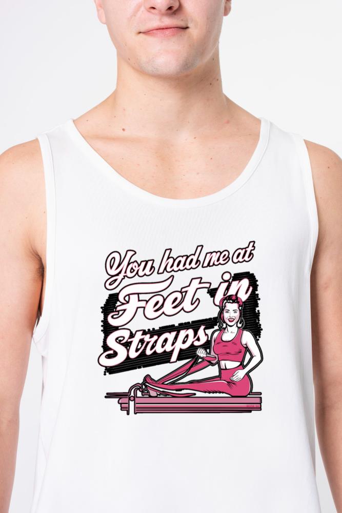 You Had Me At Feet In Straps 60 - Unisex Tank Top
