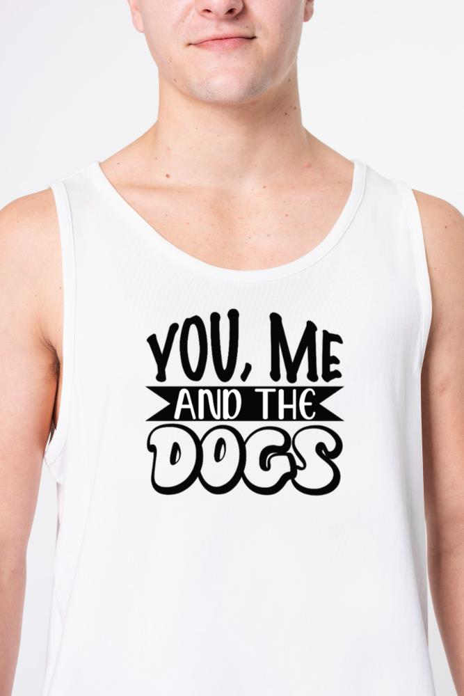 You Me and the Dogs_3 - Unisex Tank Top