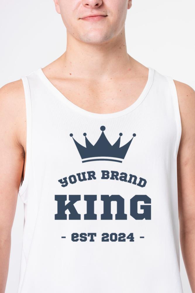 Your Brand King Sweatshirt - Unisex Tank Top