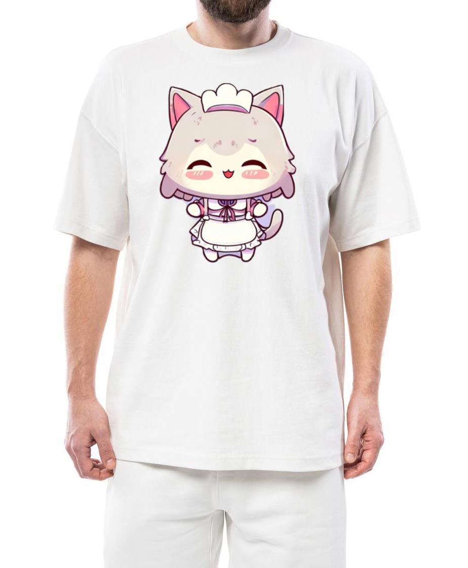 Yuki Kawaii Cat Maid Anime Manga - Unisex Standard T-Shirt