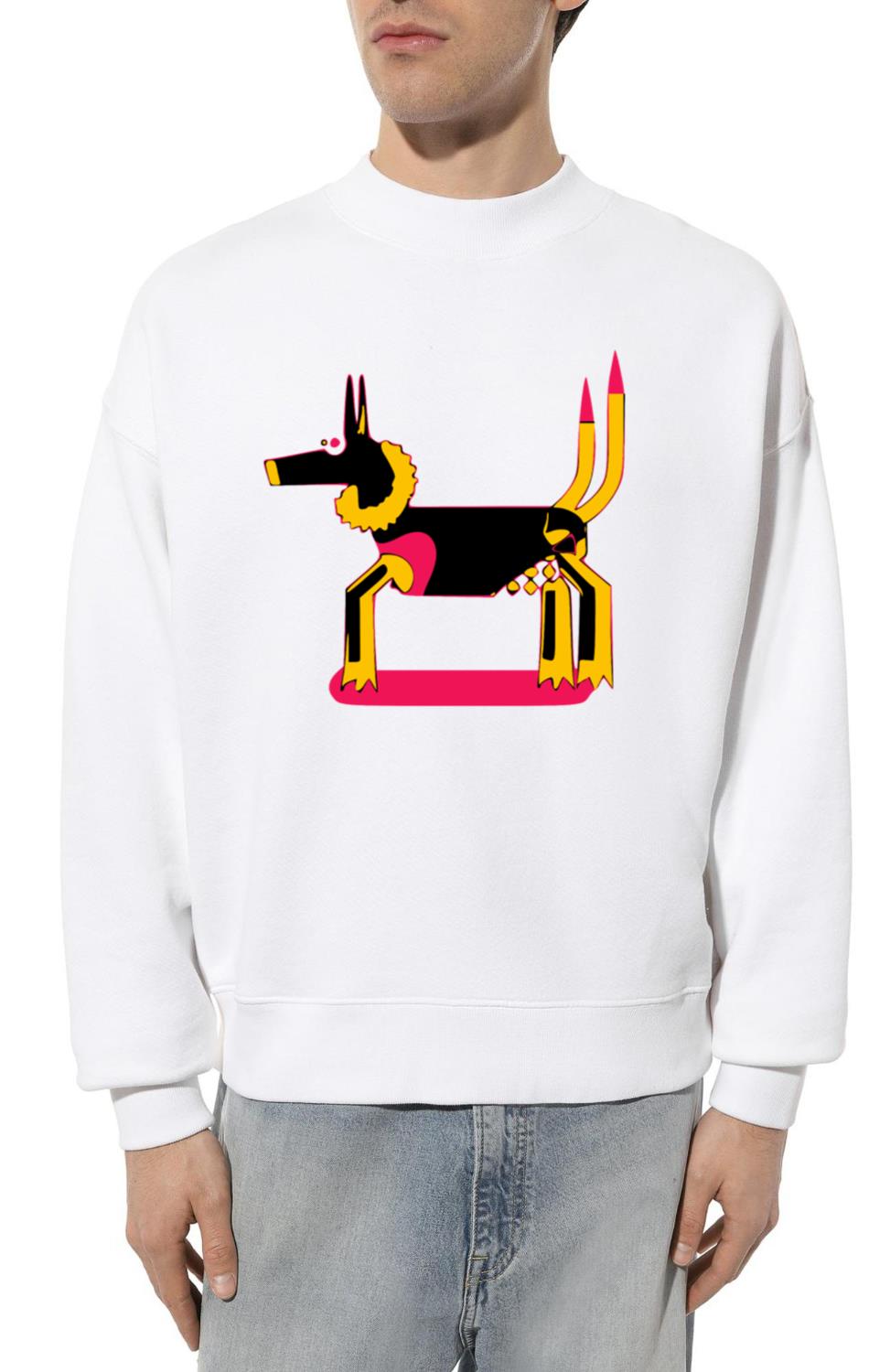 Zazou the wolf dog - Unisex Sweatshirt