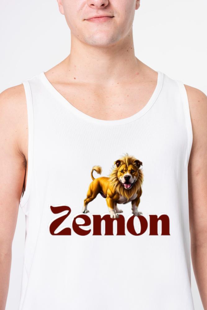 Zemon the lion dog - Unisex Tank Top