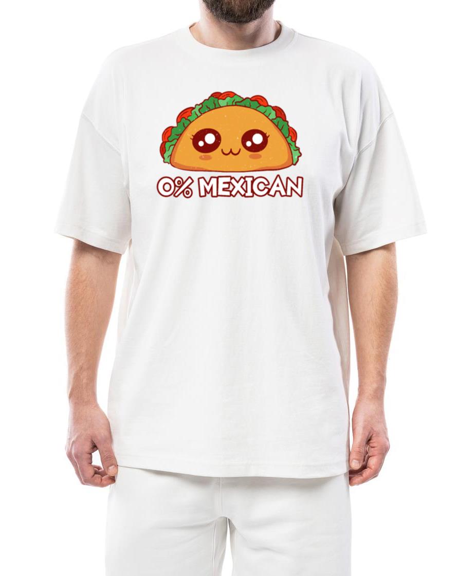 Zero Mexican Cute Kawaii Face Anime Taco - Unisex Standard T-Shirt