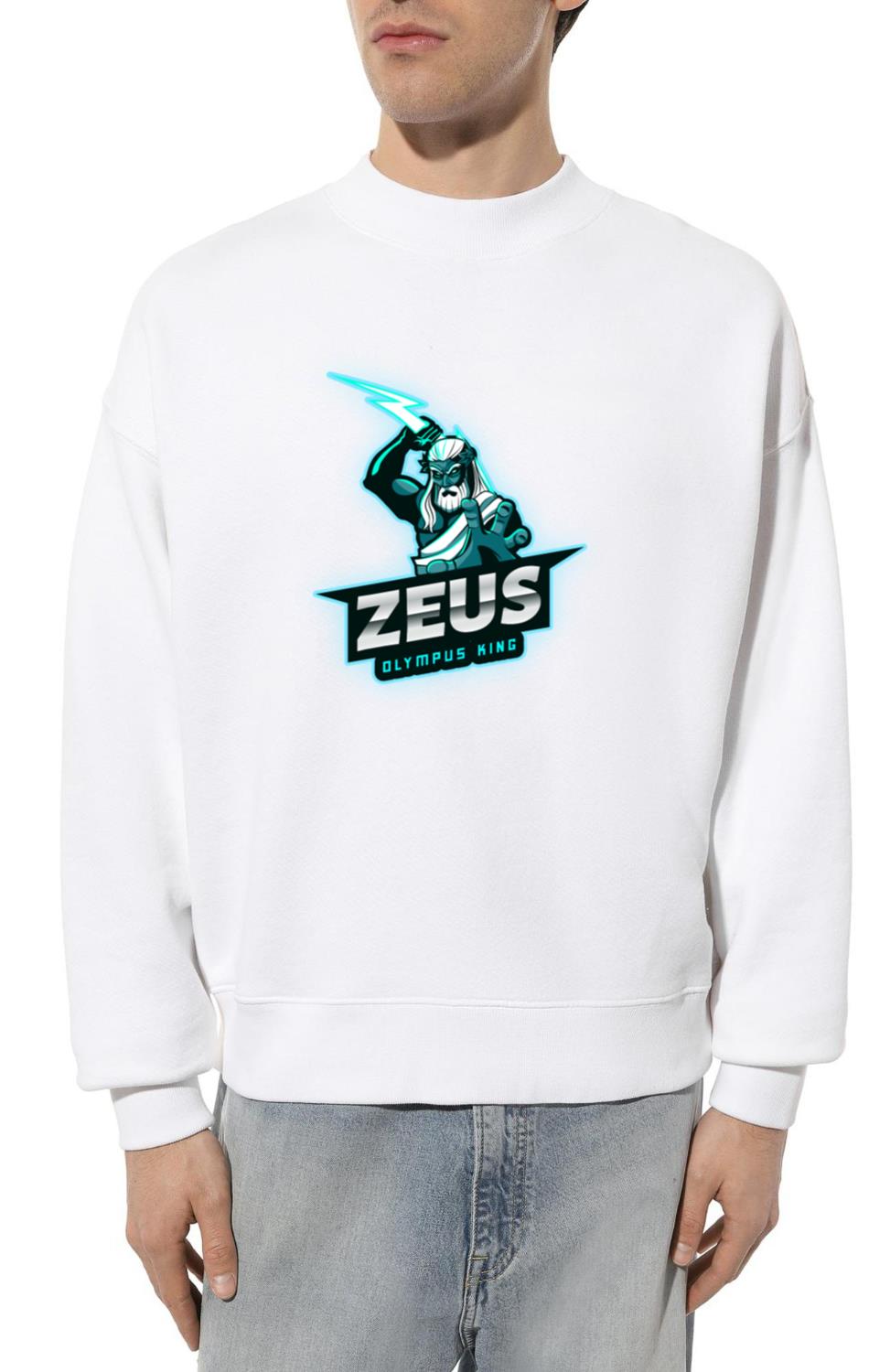 ZEUS, THE OLYMPUS KING - Unisex Sweatshirt