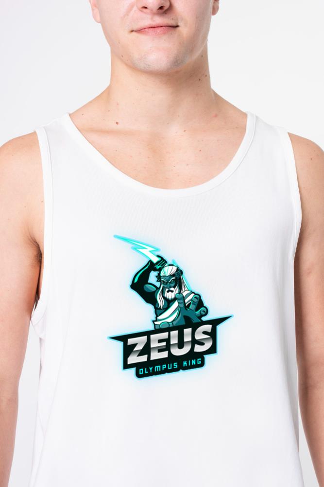 ZEUS, THE OLYMPUS KING - Unisex Tank Top