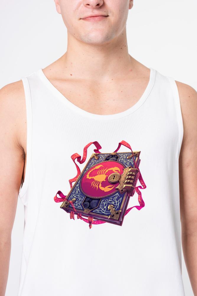 Zodiac Grimoire - Type Scorpio - Unisex Tank Top
