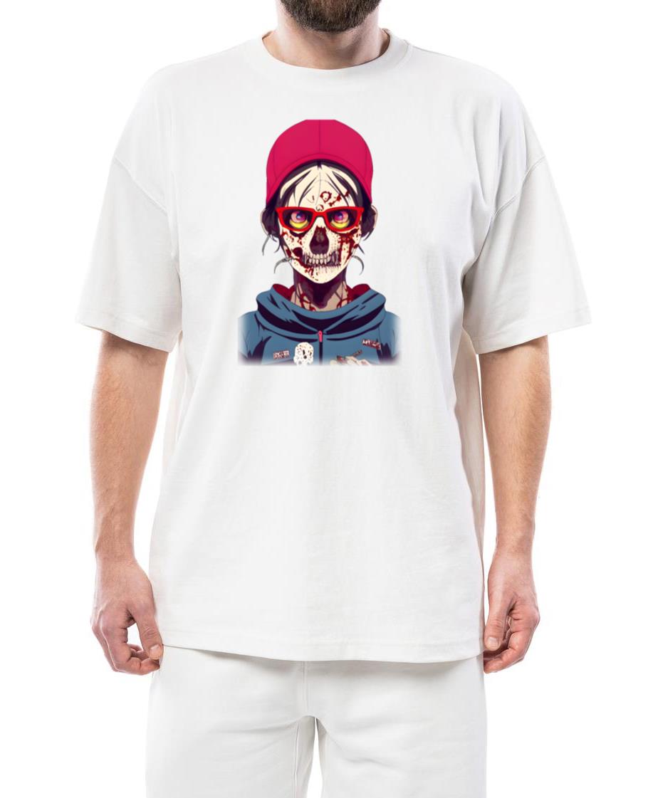 Zombie Girl Anime - Unisex Standard T-Shirt