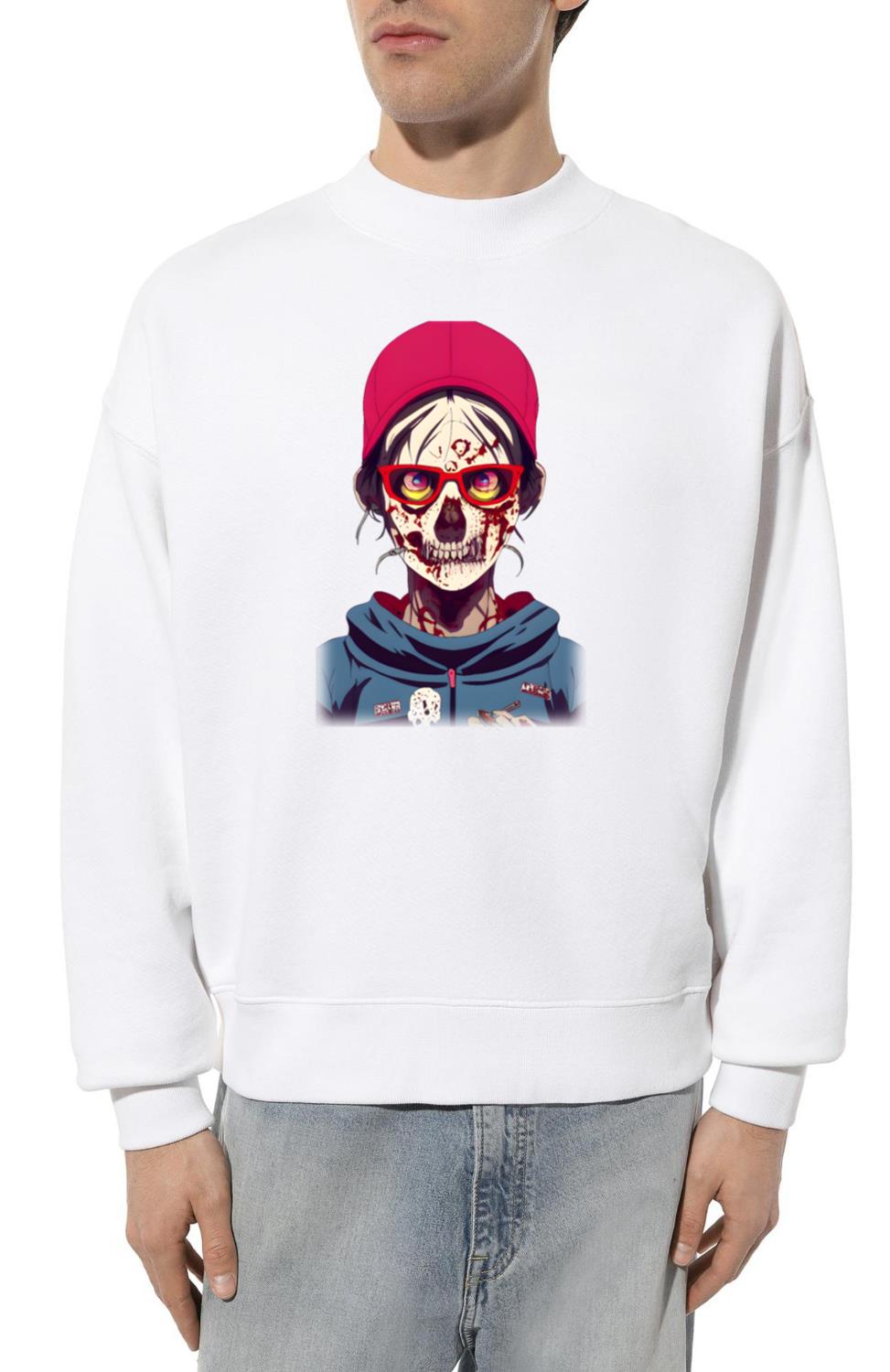 Zombie Girl Anime - Unisex Sweatshirt