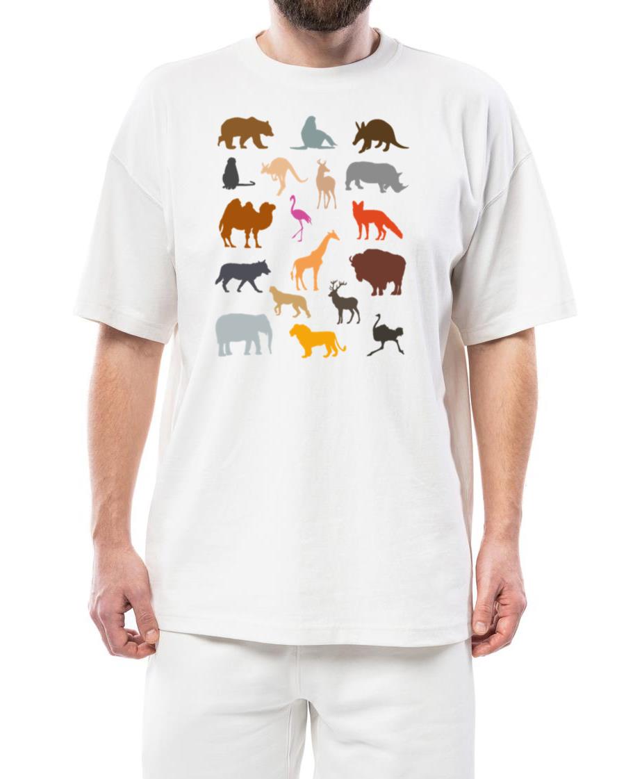 Zoo Animals Collection Zoo Goers Gift - Unisex Standard T-Shirt