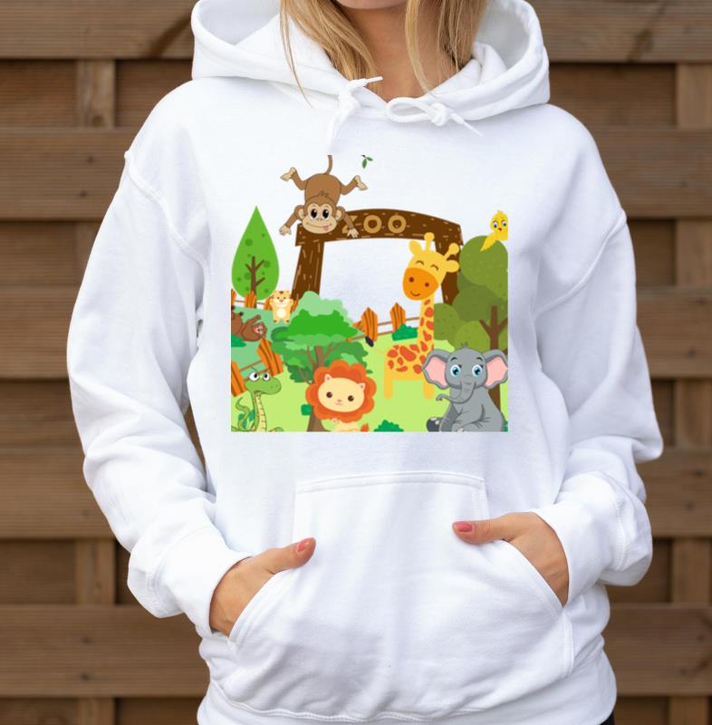 zoo animals Design - Unisex Hoodie