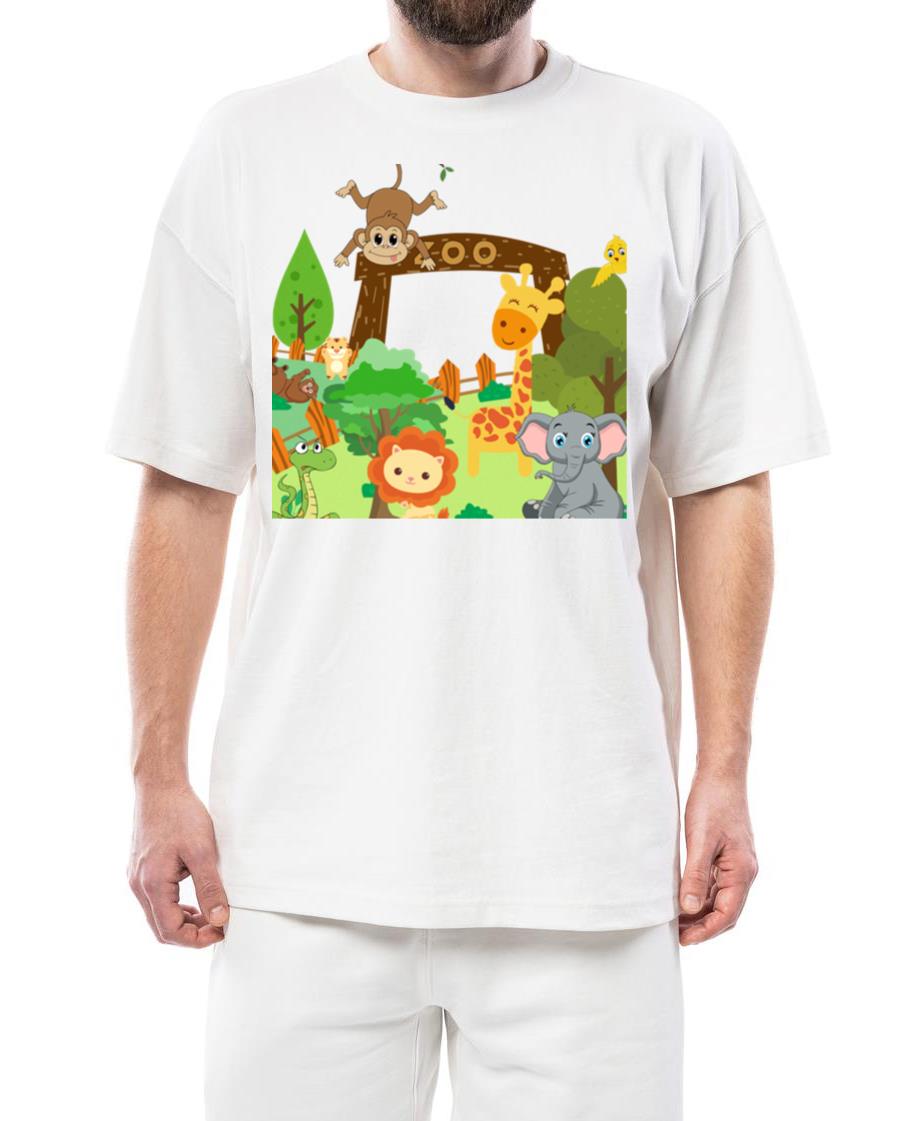 zoo animals Design - Unisex Standard T-Shirt