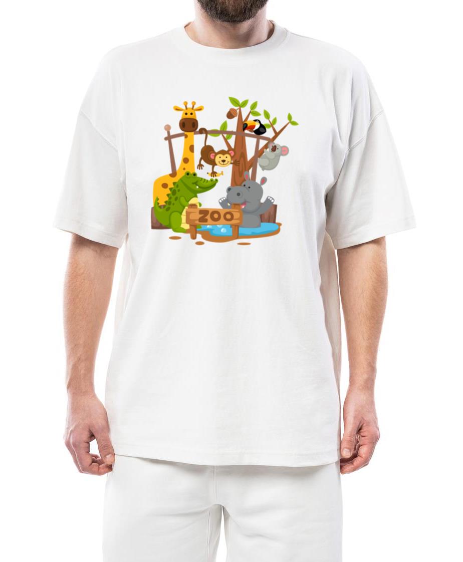 Zoo Animals_1 - Unisex Standard T-Shirt
