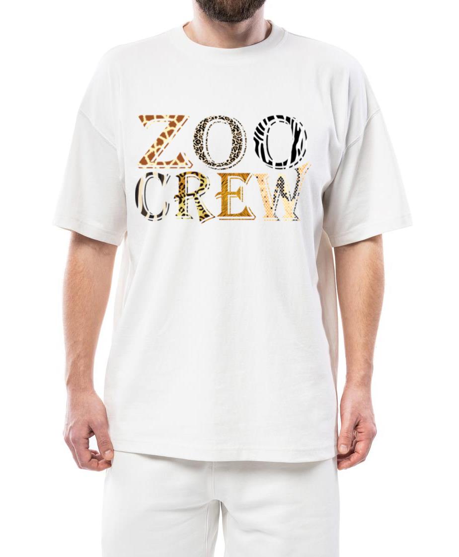 Zoo Crew Animals Print Zookeeper Zoological Garden - Unisex Standard T-Shirt